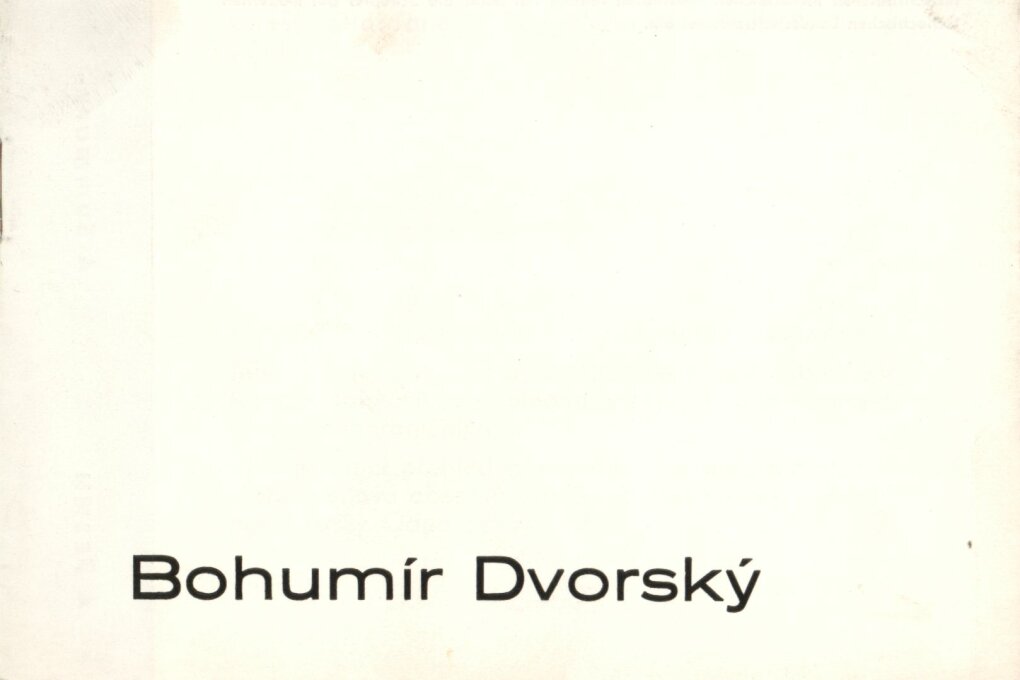 Bohumír Dvorský – pastely a kresby